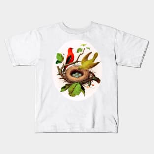 birds in the nest Kids T-Shirt